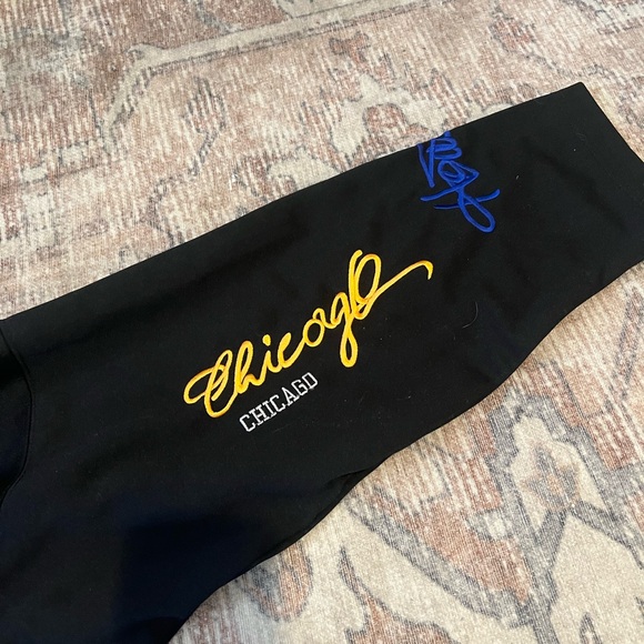 FNF All City Black Graphic Long-Sleeve jersey with Multicolor Signatures L - Picture 4 of 9